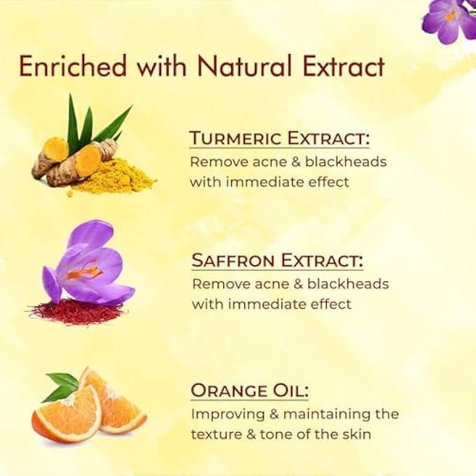 NUTRIGLOW طقم وجه أبديني جولد كيشار لمعان فوري وشبابي 250 جرام - Image 4